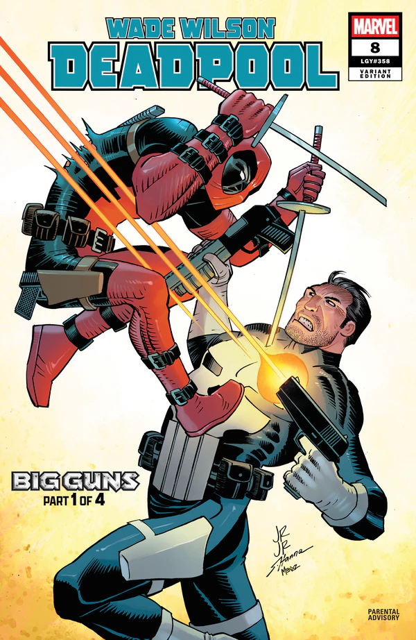 Wade Wilson: Deadpool: John Romita Jr. Variant #8 - Cover 4